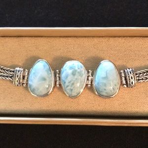 Larimar bracelet